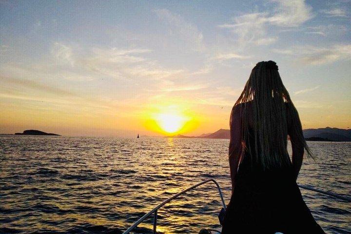 Cavtat Scenic Sunset Boat Trip com bebidas ilimitadas