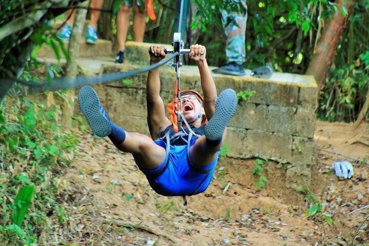 Tour avventura con zipline a Puerto Vallarta con Easy Cruise Pickup