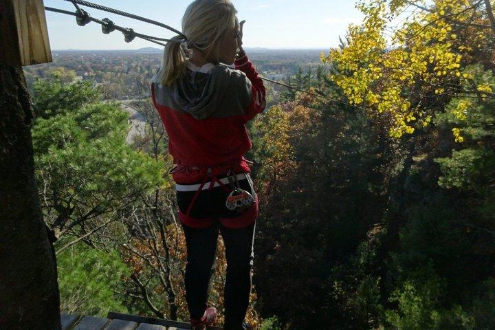 Chimney Rock Park Zipline avontuur activiteit