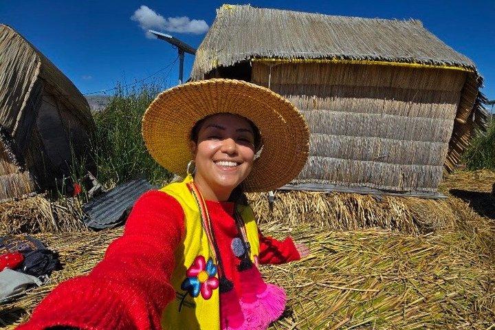 Halve dagtour Uros drijvende eilanden Puno