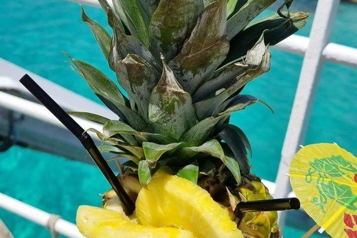 ブルーラグーン、コミノ島＆ゴゾ島クルーズ-スイム、スライド＆観光