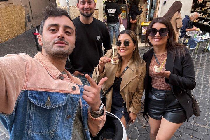 Vespa Food Tour Cozinha romana autêntica e gemas escondidas