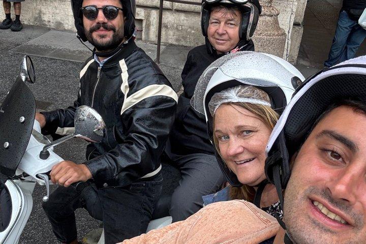 Vespa Food Tour Cozinha romana autêntica e gemas escondidas
