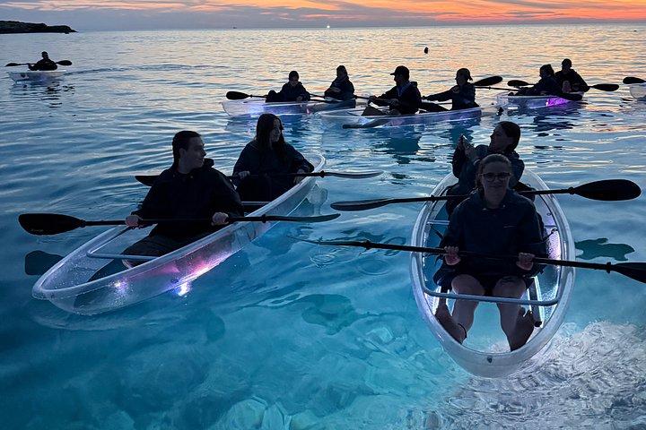 Clear Kayak Sunset to Dusk Glow Tour
