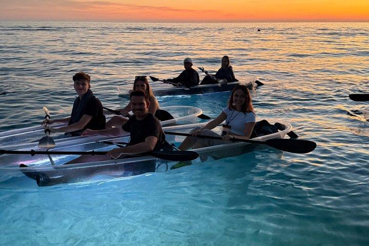 Clear Kayak Sunset to Dusk Glow Tour