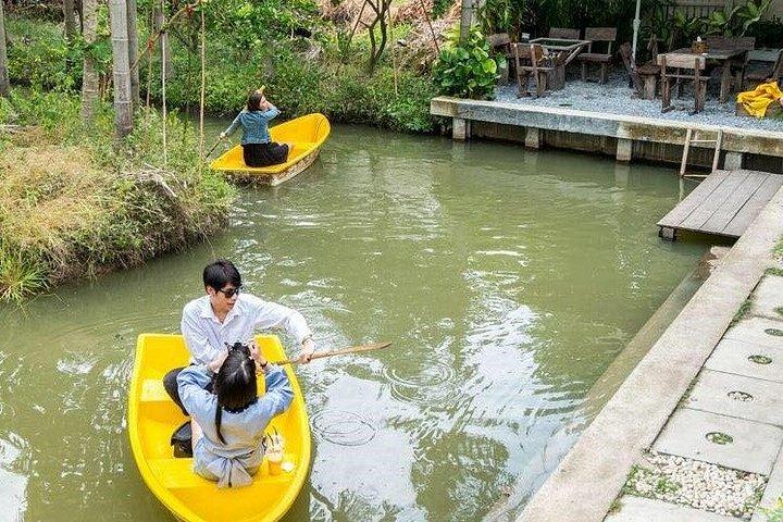 どんわい水上マーケットドラゴン寺と雨上がりツアー
