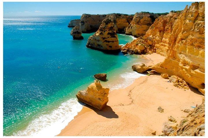 Aventura do Algarve de Lisboa com passeio de barco até Benagil Cave Tour