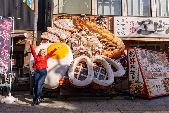 1組限定 大阪道頓堀フードツアー 和牛とラーメンたこ焼き