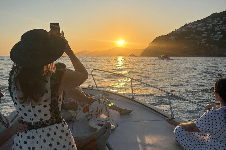 Private Sunset Tour 1.5 hours with Aperitif on Board
