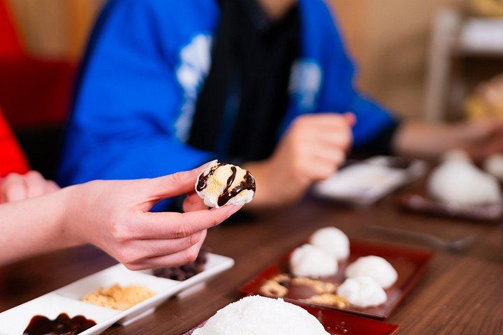 京都の伝統餅つき体験 試食付き