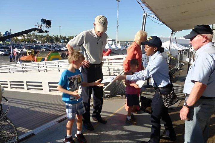 Battleship IOWA Admission og Crew ledede tur