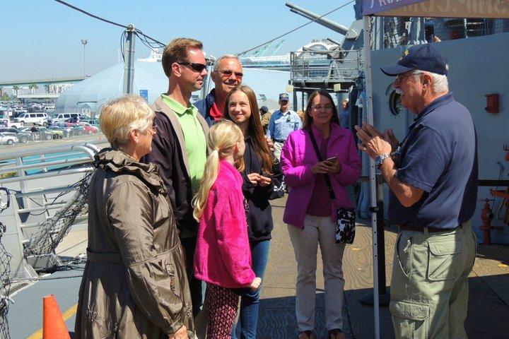 Slagskepp IOWA Inträde och Besättning Led Tour