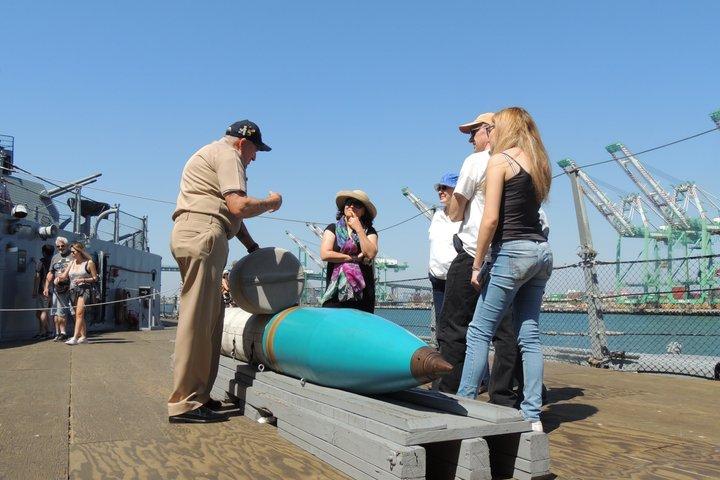 Battleship IOWA Admission og Crew ledede tur