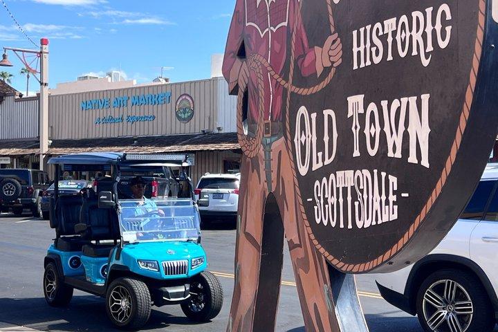 Scottsdale: Private Luxury Golf Cart Experience 2 Hours