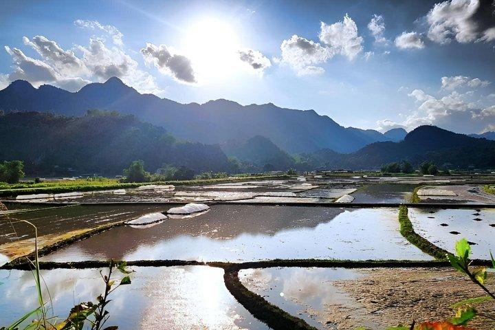 Hanoi : Mai Chau Tagestour Panoramaradeln durch ruhige Dörfer