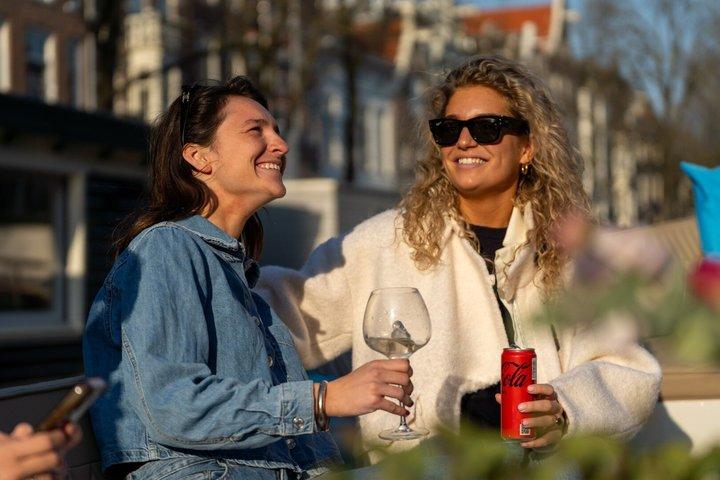 Amsterdam: Sunset Evening Cruise med lokal guide