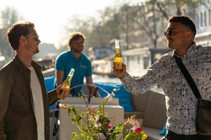 Amsterdam: Sunset Evening Cruise med lokal guide