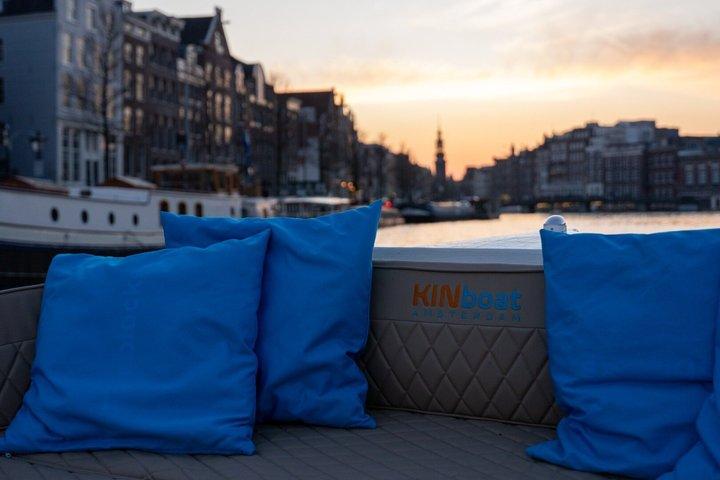 Amsterdam: Sunset Evening Cruise med lokal guide