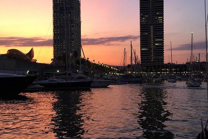 Sunset Sailboat Tour along the Coast with Open Bar