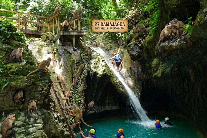 Puerto Plata: Private ture, 7 vandfald og abehus