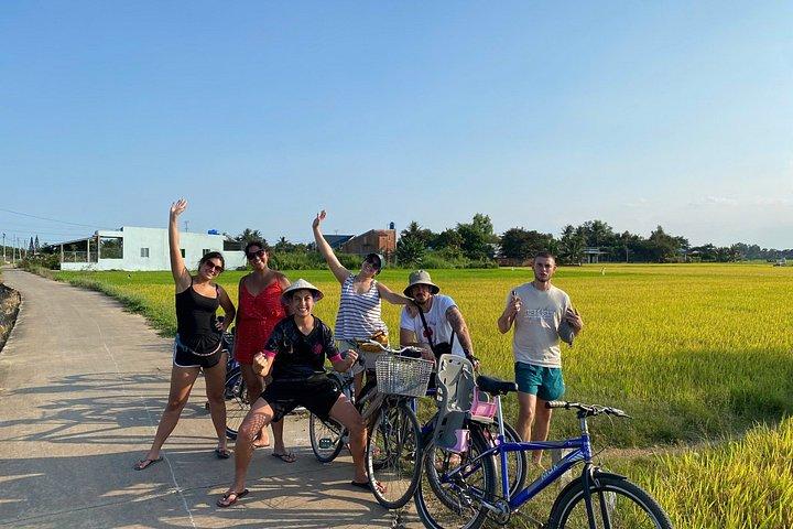 本物のメコンデルタの自転車＆料理ツアー - 少人数制