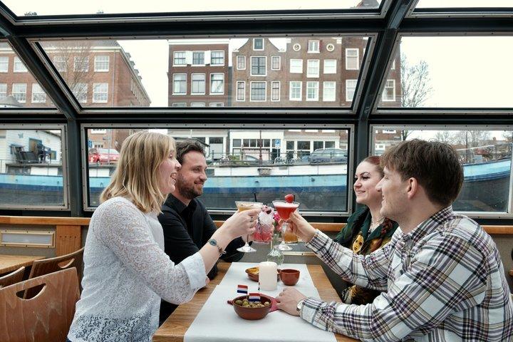 Amsterdam aften Cocktail Cruise med snacks