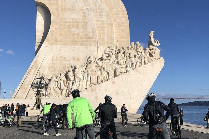 リスボン：ベレンへのリバーサイドE-バイクツアー