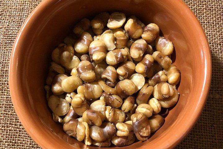 マテーラ：サッシ地区の洞窟で地元の特産品とワインを味わう