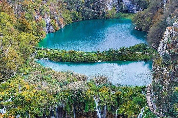Ljubljana para Zagreb com Plitvice Lakes