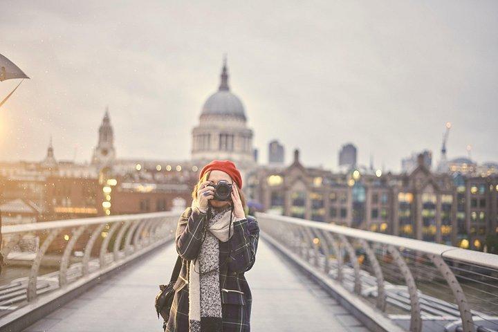 London i 1 dags privat biltur med guide, krydstogt og afhentning