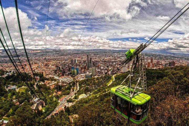 Entrance to Monserrate Round Trip by Cable Car or Funicular
