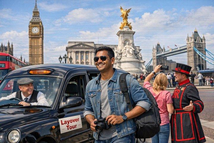ロンドン・ヒースロー空港からブラックキャブでプライベートレイオーバーツアー