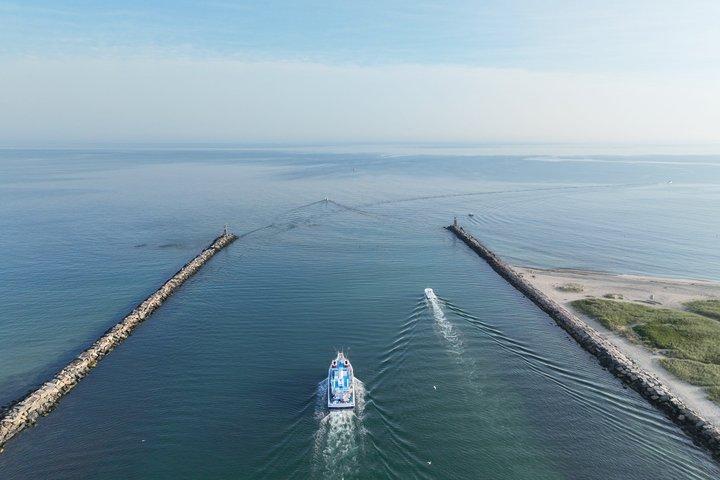 Avventura di pesca di un'intera giornata da New York a Montauk con elicottero privato