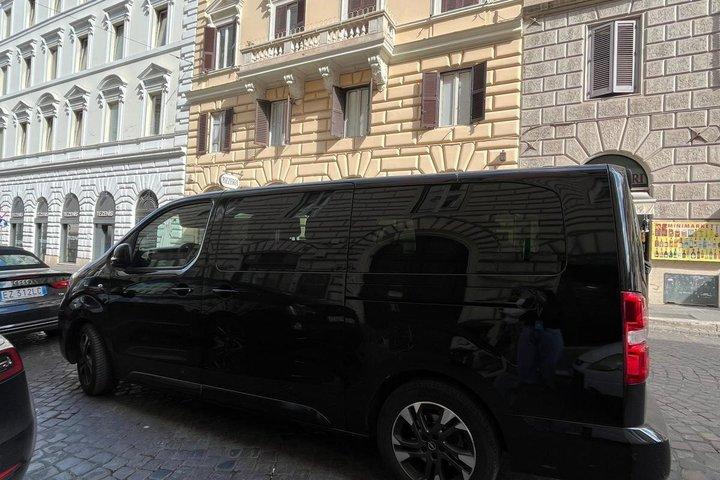Transfer dall'aeroporto di Fiumicino/Ciampino al centro di Roma