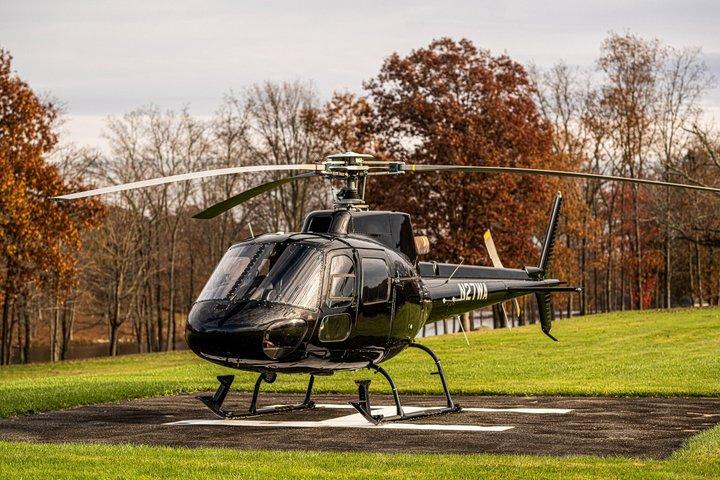 Propuesta de granja romántica con helicóptero de lujo desde Nueva York