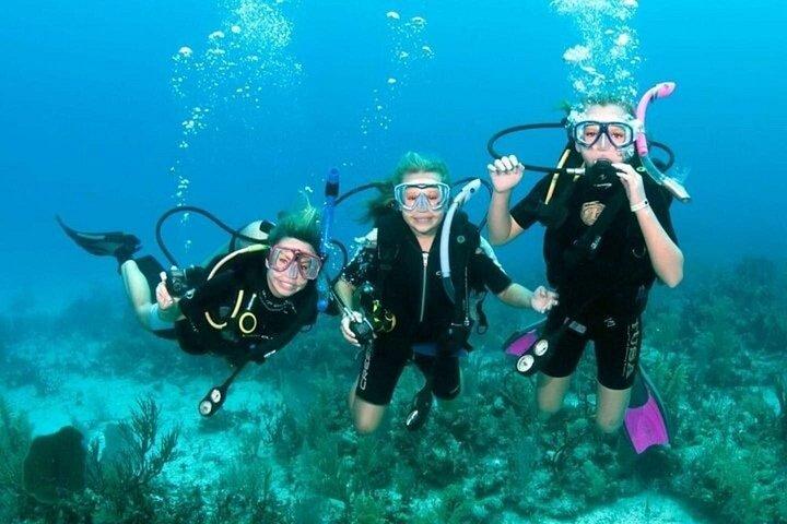 初心者のためのイントロダイビング2ストップ、ランチ付きクルーズ–フルガダ
