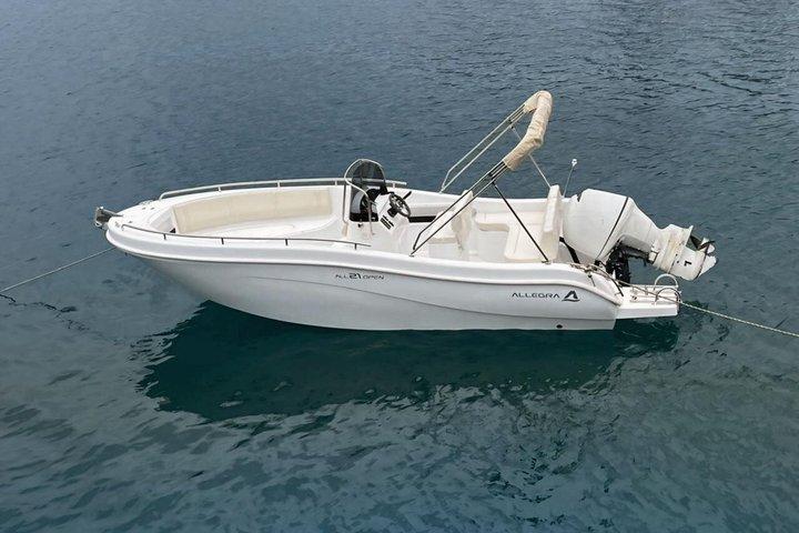 Privé-Saranda Speedboot Tour naar Krorez Bay