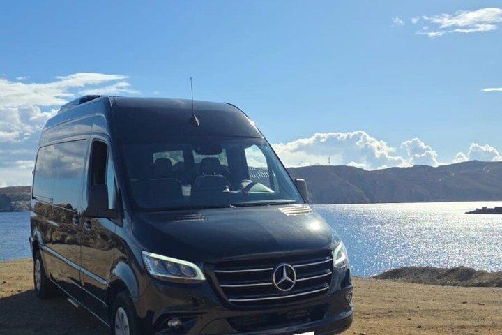 ミコノスプライベートトランスファーVIP空港港とホテルピックアップ