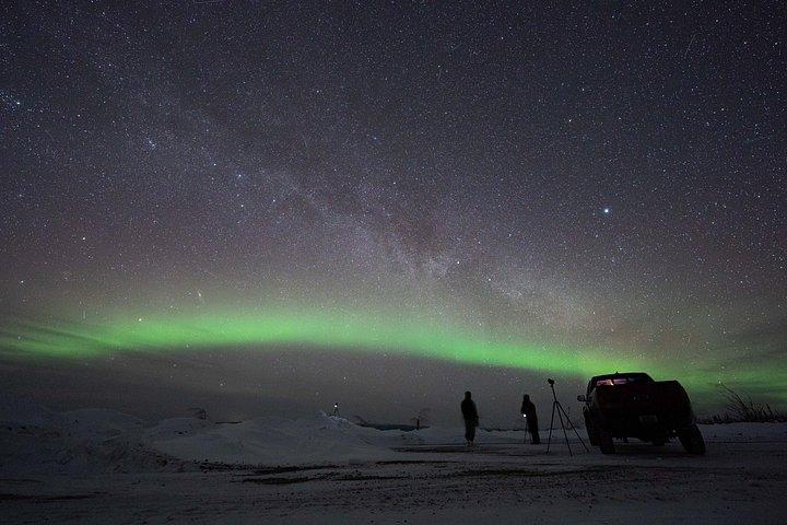 アラスカ州フェアバンクスのプライベートオーロラ撮影ツアー