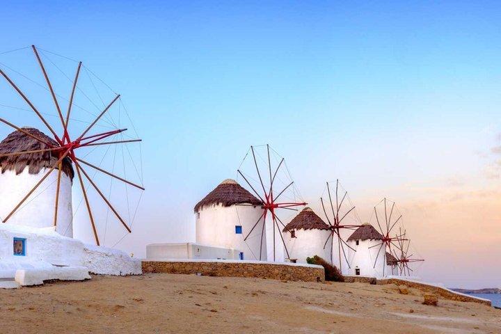 Tour di Mykonos Deluxe Cruise-Friendly dal porto di crociera