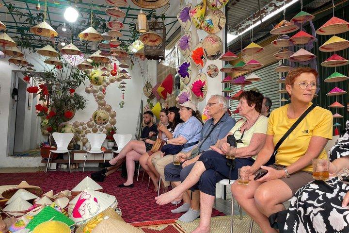 ハノイ発-半日-円錐帽子＆香細工村