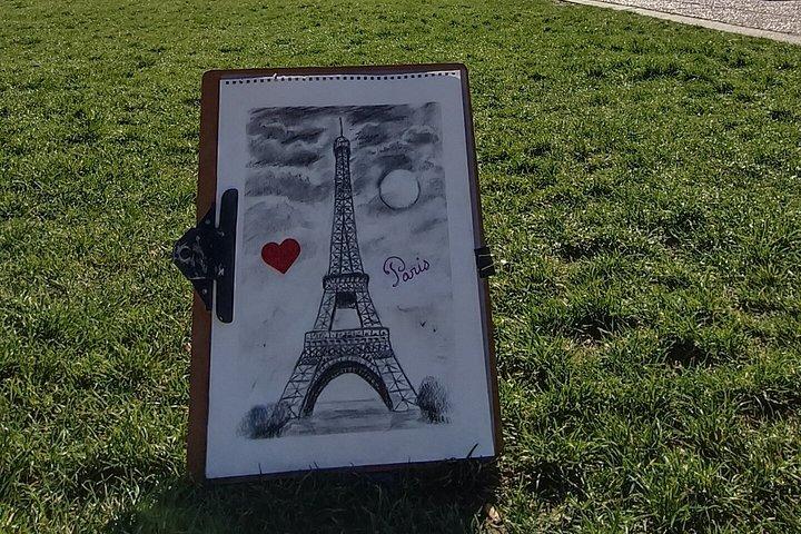 Eiffel Tower Drawing Workshop at the Eiffel Tower