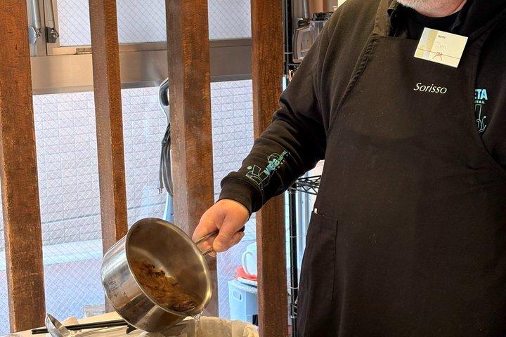 恵比寿東京おにぎり＆ゆずラーメン料理教室 市場見学付き