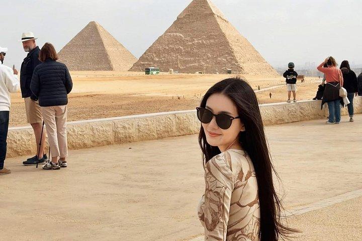 Vipギザのピラミッド、スフィンクス、アレクサンドリア港からグランド新しい博物館
