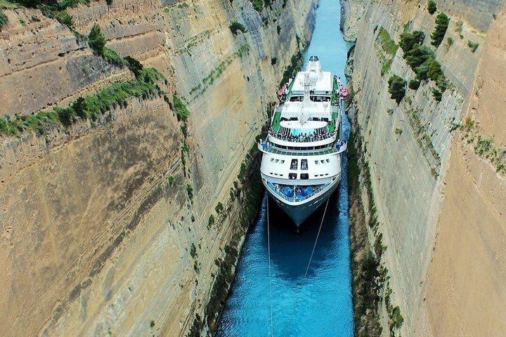 ミケーネ古代コリントスと地峡運河プライベートツアー
