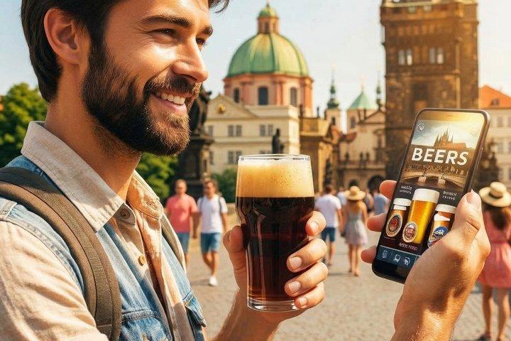 Prag Audio Guided Beer Tour med billetudstilling i Prag