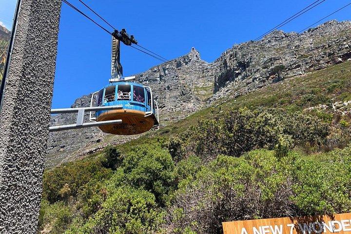 Cable Car Tour til bordbjerget og akvariet