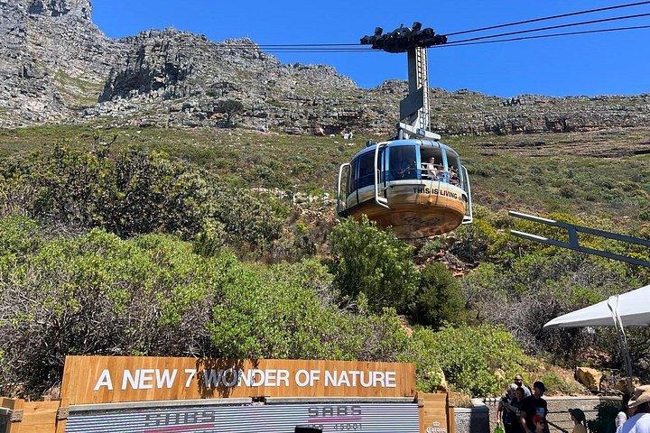 Cable Car Tour til bordbjerget og akvariet