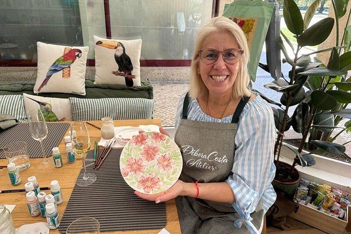 Ceramic Painting Workshop in Portugal