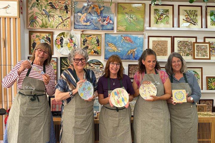 Ceramic Painting Workshop in Portugal